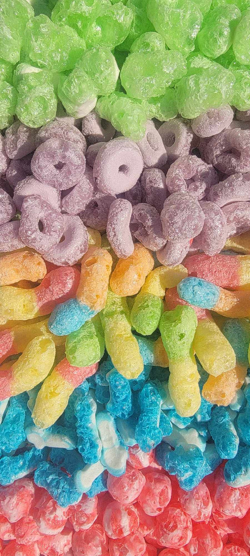 Bonbons lyophilisés