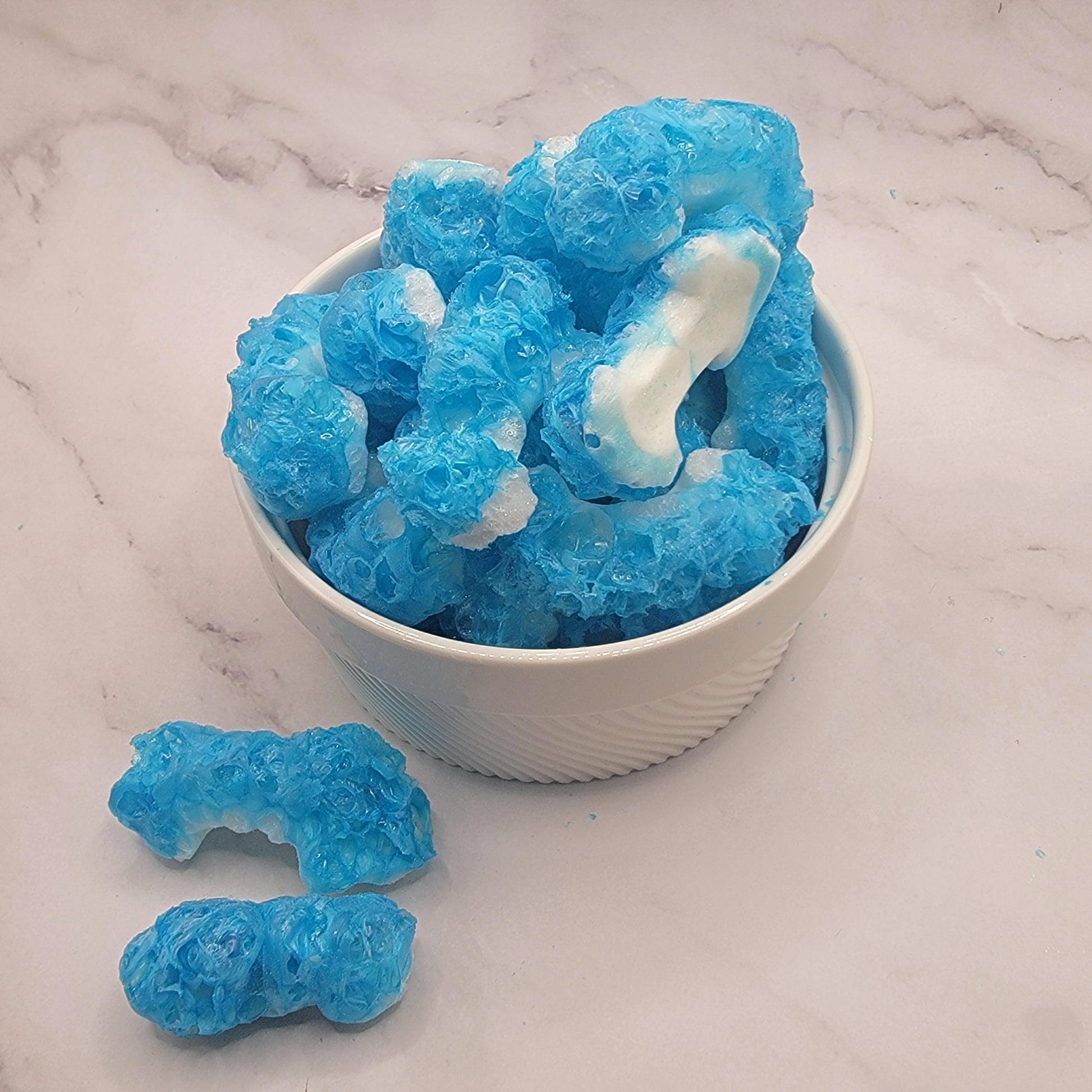 Requin à la Framboises Bleues Lyophilisés