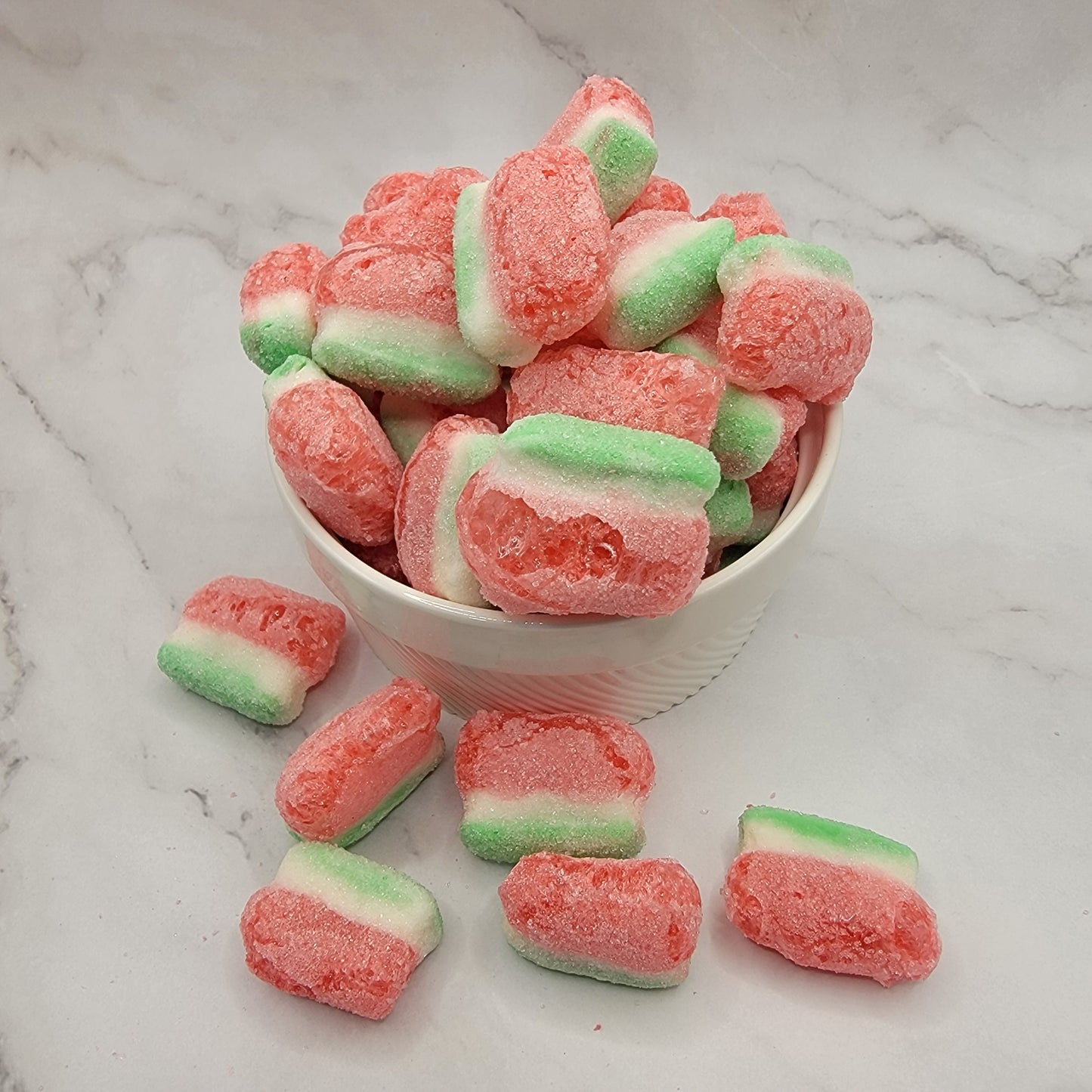 Melon givré Lyophilisés Freeze dried treats watermelon