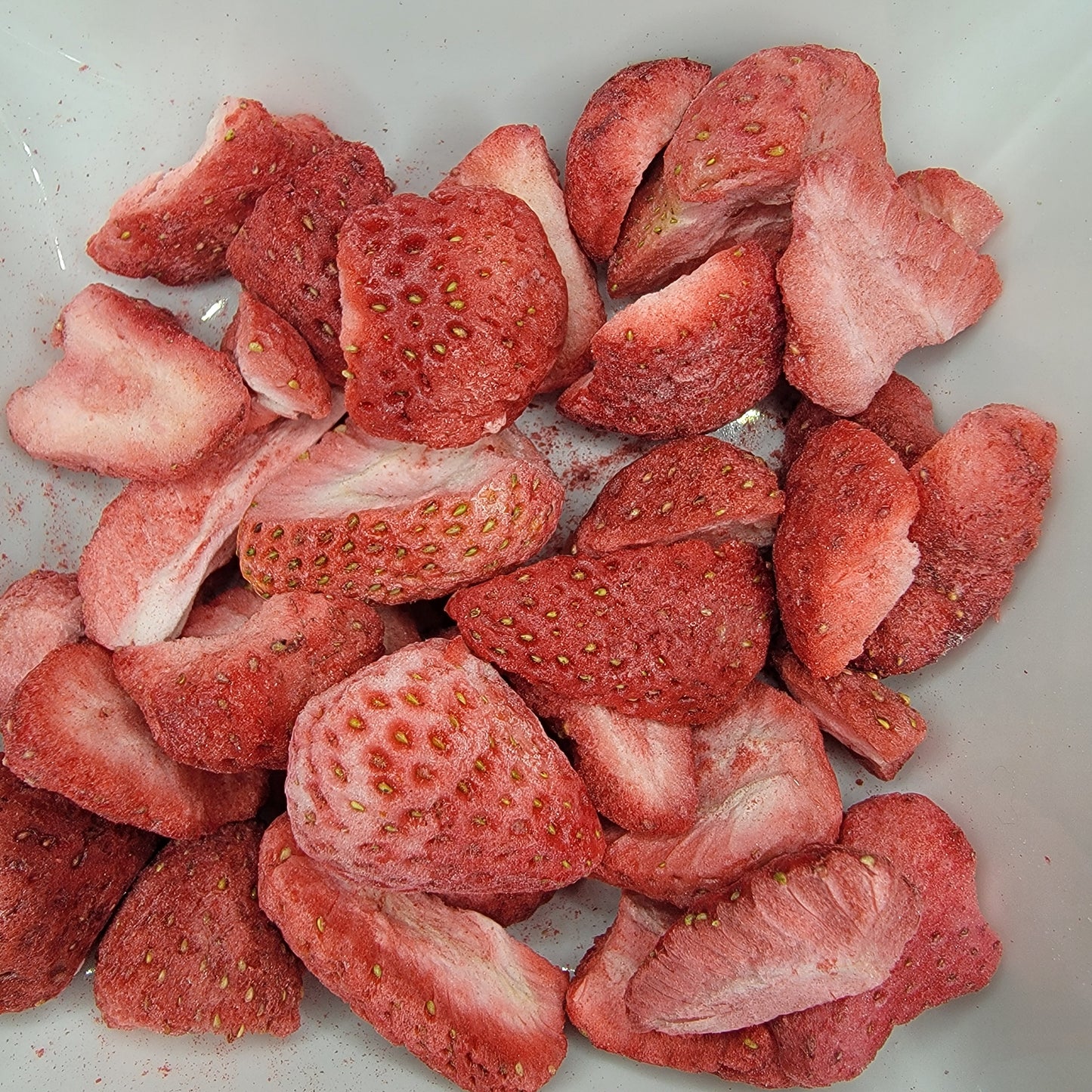 Fraises Lyophilisés 100% pur Strawberry Freeze dried treats