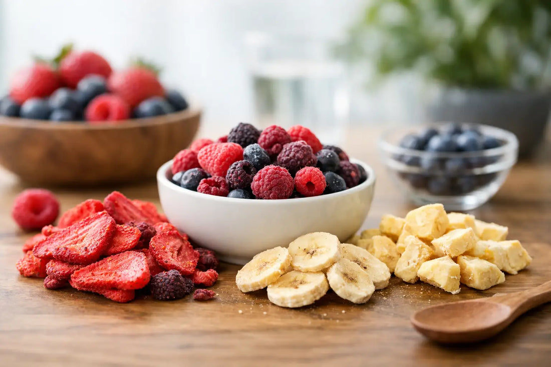 Les fruits lyophilisés sont-ils bons pour la santé ?