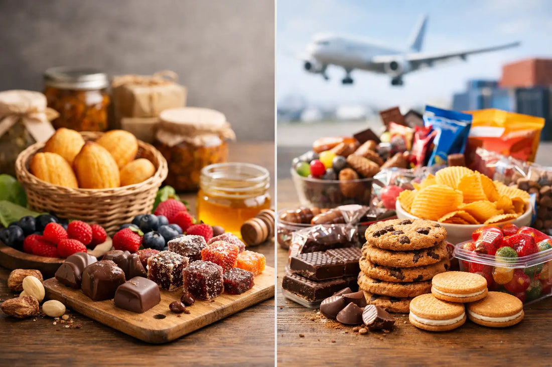 Friandises locales vs importées, que choisir ?