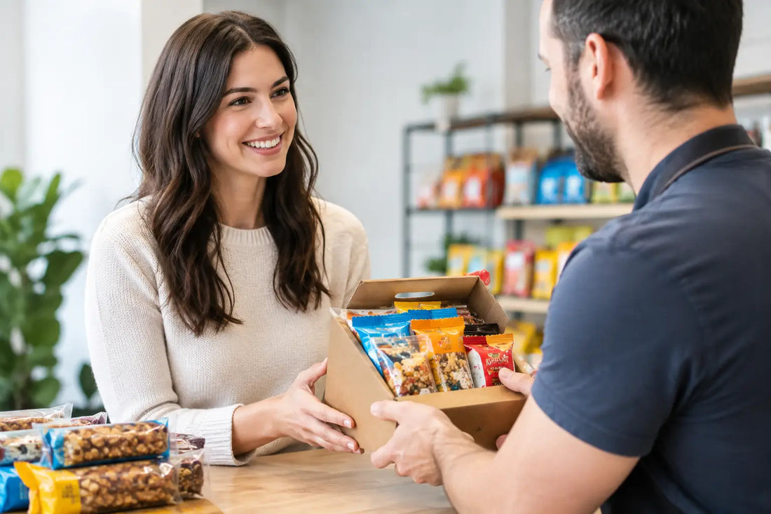 Vente de collations aux détaillants rentable