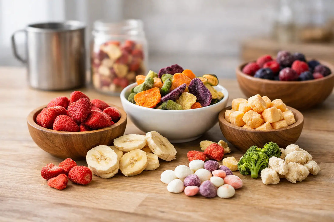 Guide des snacks lyophilisés à croquer