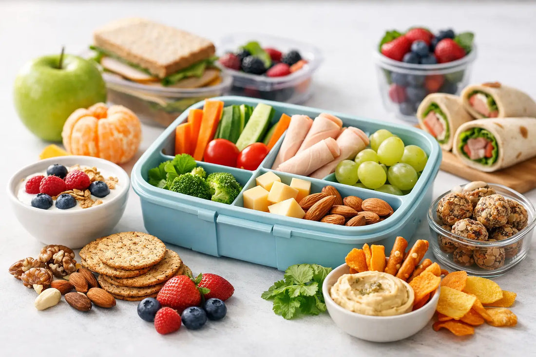 15 idées de collations pour boîte à lunch
