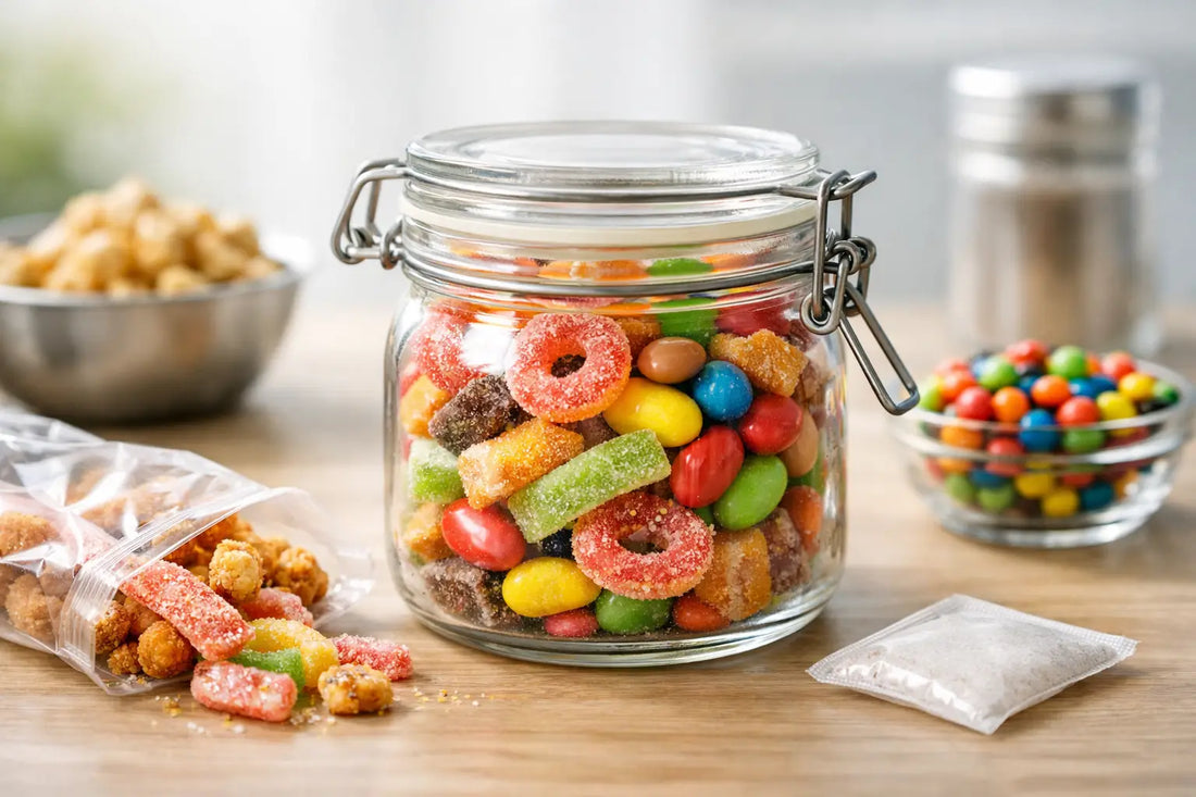 Comment conserver des bonbons croustillants