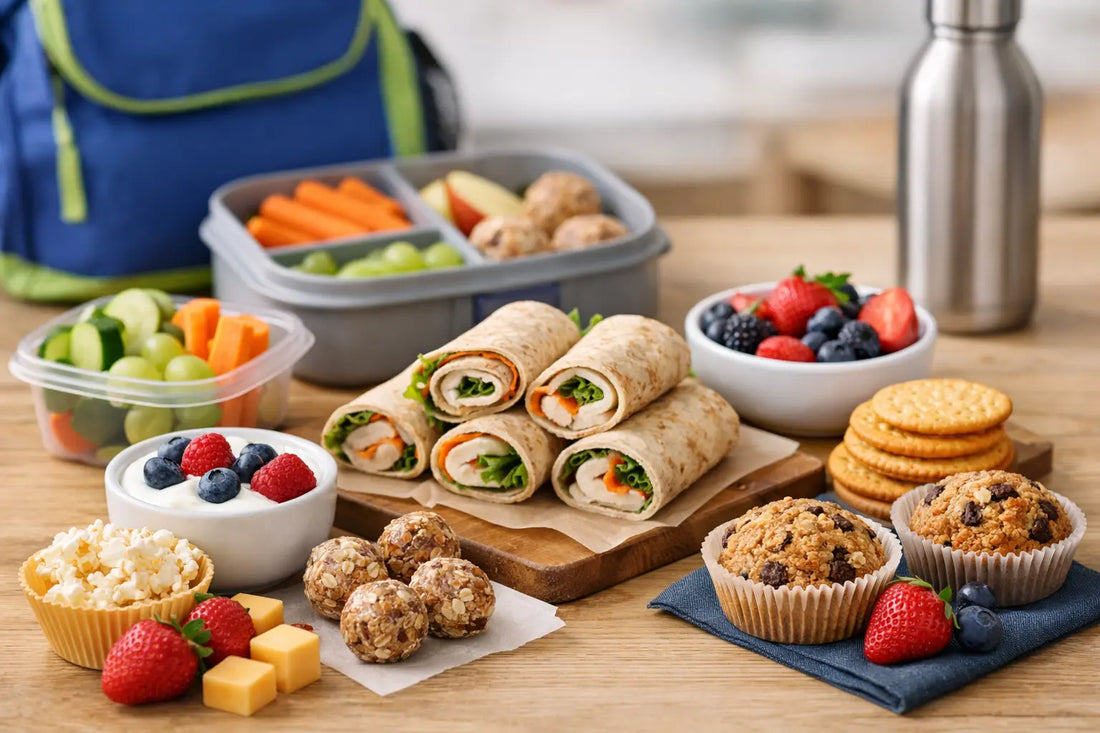 12 idées collations école sans arachides