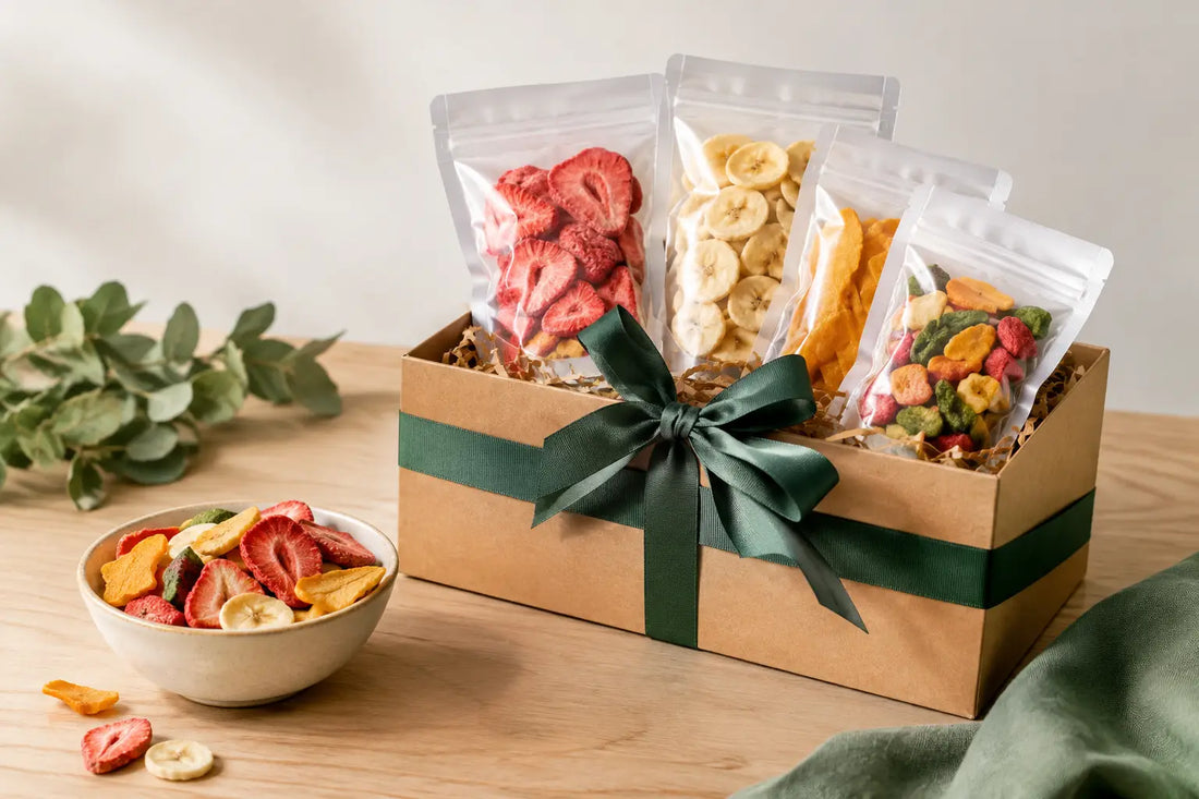 Peut-on offrir des snacks lyophilisés en cadeau ?