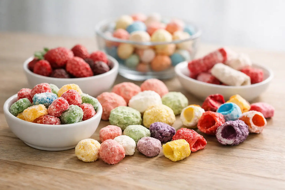Avis bonbons lyophilisés croustillants