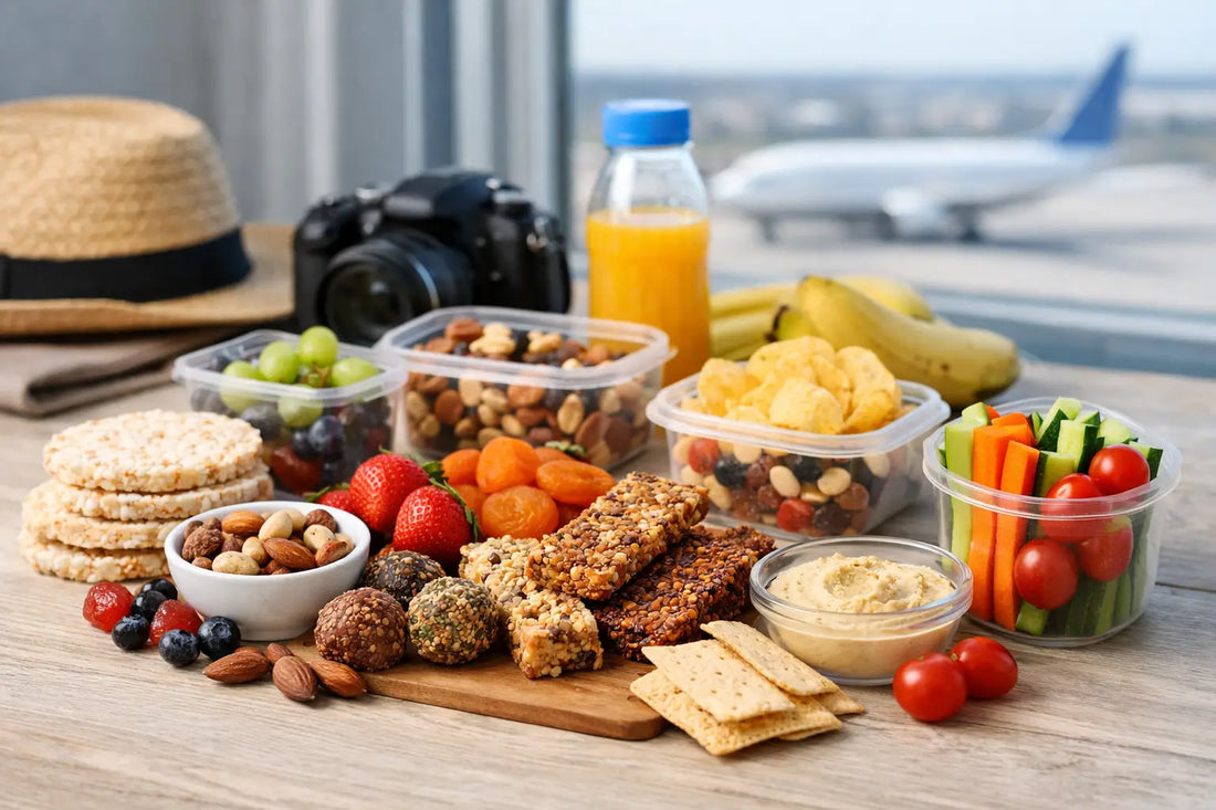 12 collations sans gluten pour voyage réussi