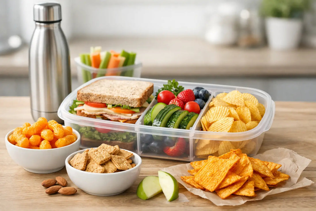 Comment intégrer snacks croustillants aux lunchs