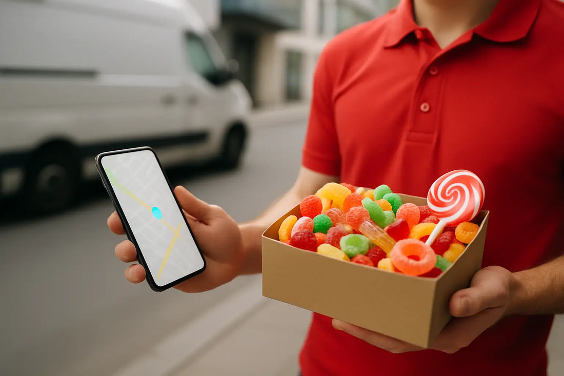 Livraison rapide de bonbons en ligne: vrai plus?
