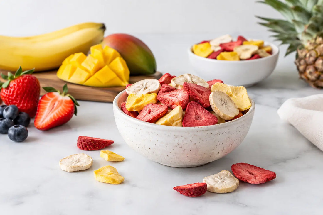 7 usages des fruits lyophilisés à croquer