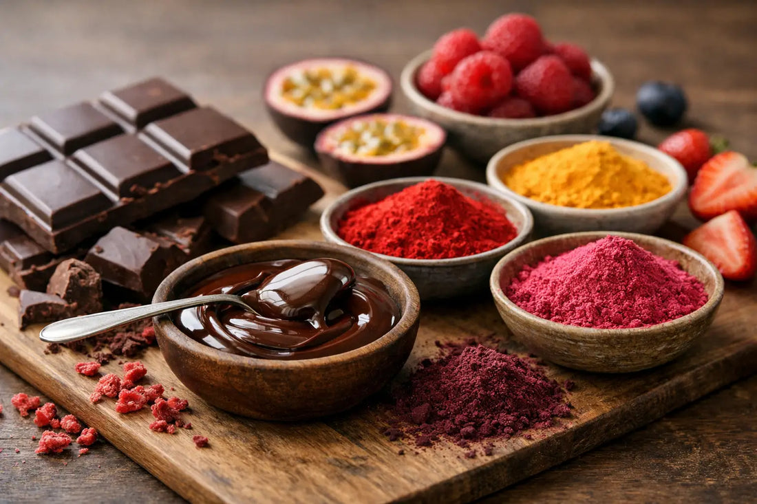 Comment aromatiser le chocolat à la poudre fruitée