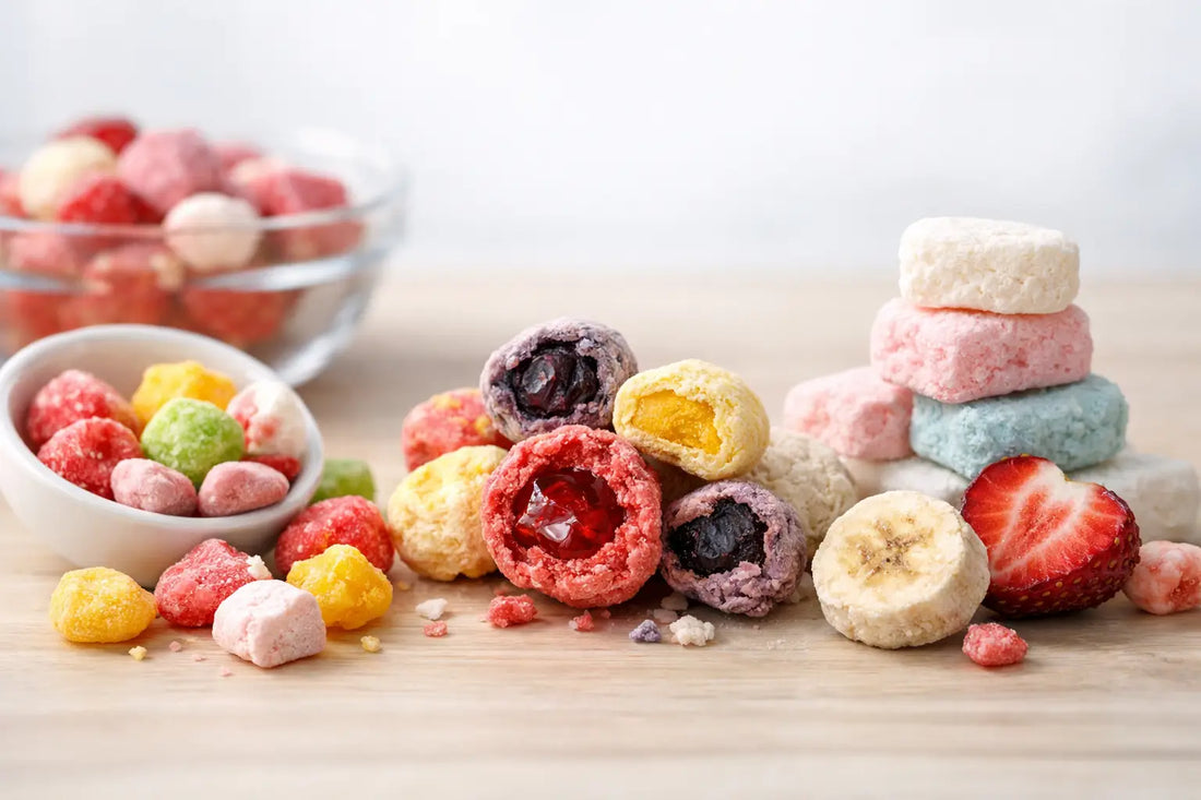 Bonbons lyophilisés sans gluten, ça change quoi ?