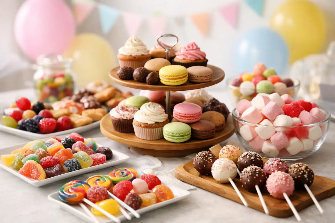 Idées assortiment friandises pour fête