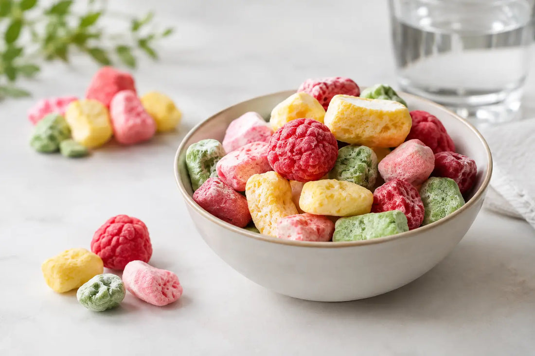 Les bonbons lyophilisés fondent-ils rapidement ?