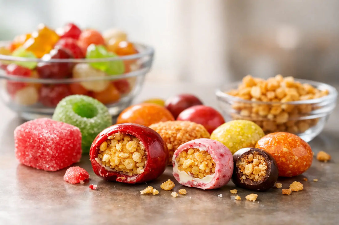 Pourquoi les bonbons deviennent si croustillants