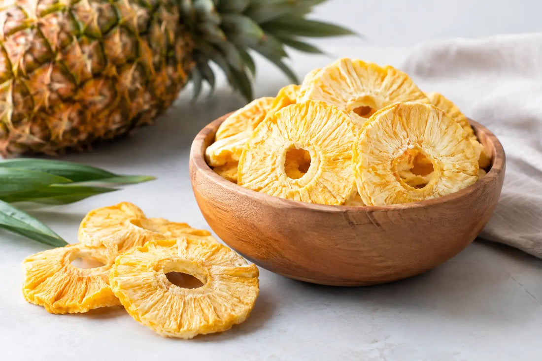 Ananas lyophilisé croustillant, du pur plaisir