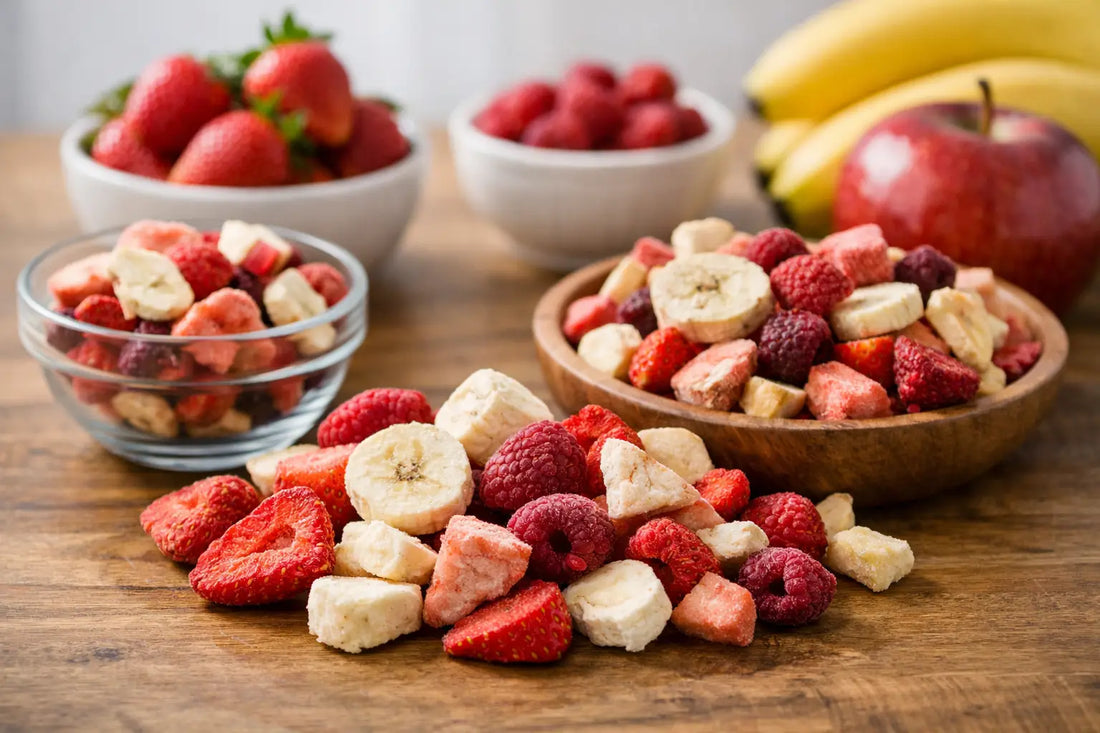 Comment reconnaître un fruit lyophilisé pur ?