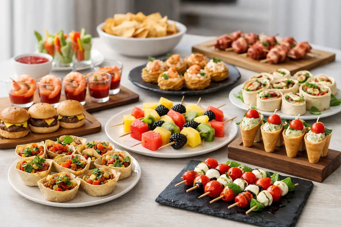 12 idées collations originales pour party
