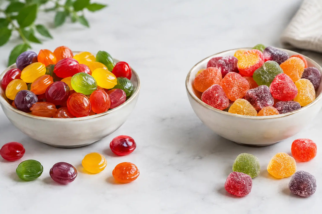 Bonbons croquants versus moelleux, que choisir ?