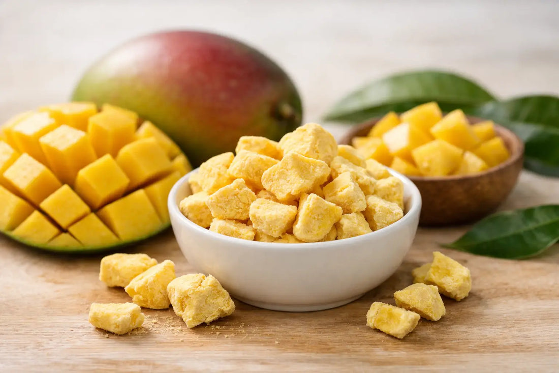 Mangue lyophilisée sans sucre ajouté à croquer