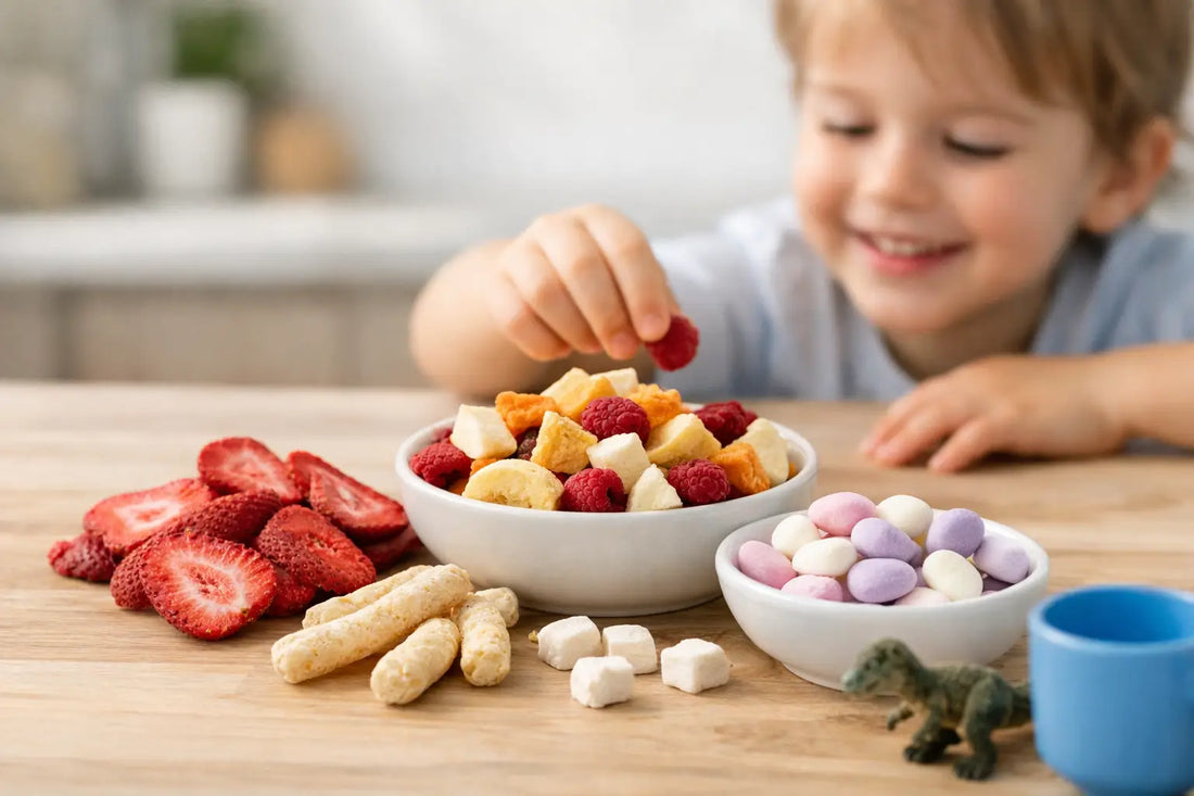 Les snacks lyophilisés conviennent-ils aux enfants ?