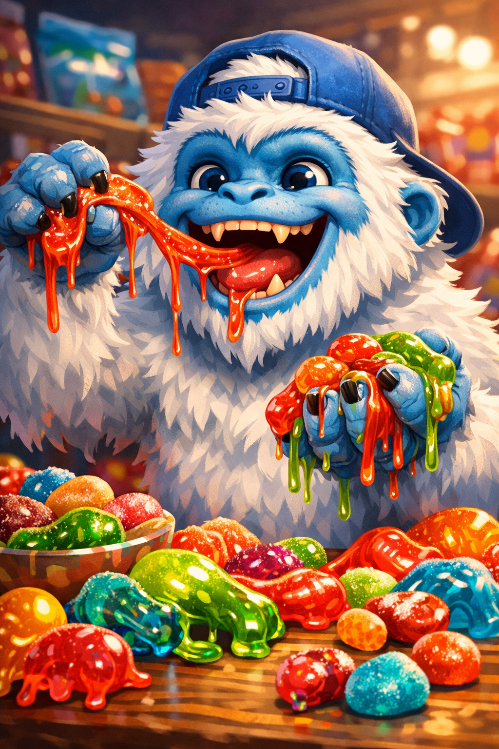 Bonbons Gluants - Gooey Gummies