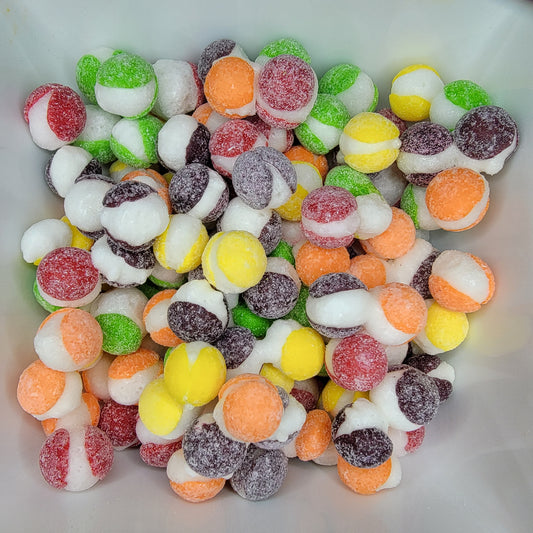 Bonbons Skittles Surs Freeze dried treats rainbow sours
